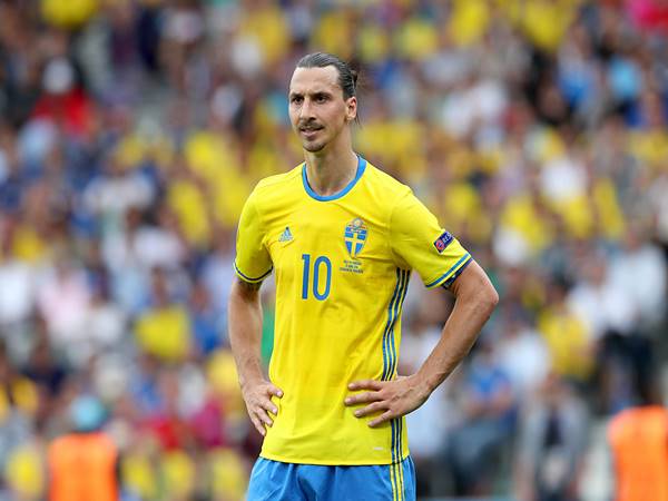 Zlatan Ibrahimovic trong màu áo ĐTQG